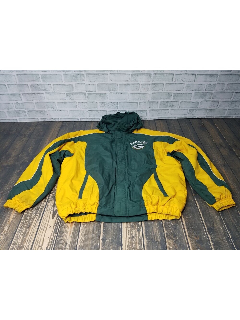 GIII Apparel Green Bay Packers Jacket Men's Size XL - Hood Coat